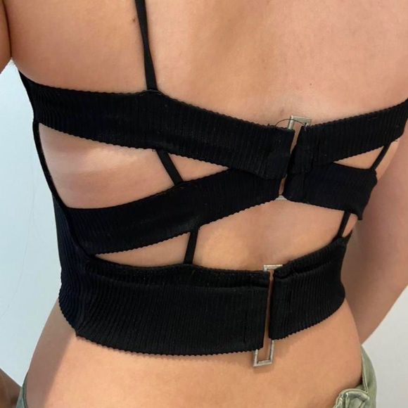 Urban Outfitters black tank top - Picture 2 of 2